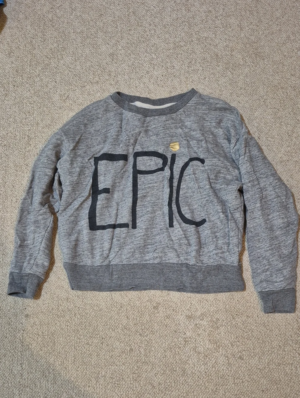 Hugo Guinness for J.Crew “EPIC” Graphic Sweatshirt – Size Medium